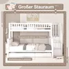 okwish Etagenbett, Heimbett für 3 Kinder, mit Ausziehbett Produktbild-Vorschau 3