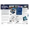 A collage of images and text describing a model engine kit. Produktbild-Vorschau