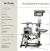 Škrabadlo Stokeley 141 cm - šedé Náhled obrázku produktu 7