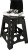Tabouret pliant antidérapant 39cm noir Voir les images du produit 7