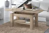 Multifunktionaler Couchtisch ASTRA Sonoma Eiche 110x68cm Produktbild-Vorschau 4