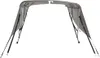 vidaXL 3-Bow Bimini-Top mit Seitenteilen 183x(170-182)x137 Produktbild-Vorschau 4