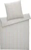 elegante Web-Seersucker Bettwäsche Paula 135x200 cm + 80x80 Produktbild-Vorschau 2