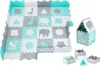 Mata piankowe puzzle XL 150 x 150 x 1cm z obrzeżem - pianka Podgląd zdjęcia produktu 7