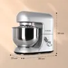 Klarstein Küchenmaschine, Knetmaschine mit 5L Schüssel, Produktbild-Vorschau 4