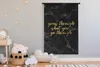 MuchoWow® Wandteppich Wandbehang Zitate - Motivation - Gold Produktbild-Vorschau 3