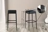 CLP Barhocker Montreal Kunstleder gepolsterter Sitz und Produktbild-Vorschau 2