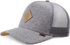 DJINNS Trucker Cap HFT Jersey Patch heather grey Produktbild-Vorschau 3