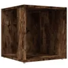 vidaXL Odkládací stolek Smoked Oak 33x33x34,5 cm výrobek ze Náhled obrázku produktu 1