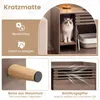 COSTWAY, skrinka na mačací toaletu, mačací domček s Náhľad obrázku produktu 7