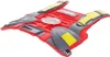 A toy firefighter vest shown from a slightly elevated angle against a white background. Produktbild-Vorschau