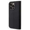 A black iPhone case with a camera cutout is shown against a white background. Produktbild-Vorschau
