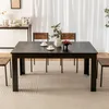 A dining table with chairs in a room with white curtains. Náhled obrázku produktu