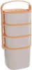 Orion | Lunchbox - 4-stufig - 2l + 3x1,15 l - Beige/Orange Produktbild-Vorschau 1