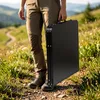 Vilde | Stolik campingowy z 4 taboretami zestaw - 120x60 cm Podgląd zdjęcia produktu 6