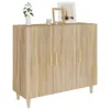 vidaXL Sideboard Sonoma-Eiche 90x34x80 cm Holzwerkstoff -  Produktbild-Vorschau 13