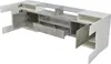 MODFU Meuble TV 200 cm - Design Moderne - Avec LED - Gris Voir les images du produit 10