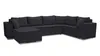 STYLO Couchgarnitur U-Form – Ecksofa in Cord Poso 135 mit Produktbild-Vorschau 2