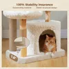 PAWZ Road Kratzbaum 124 cm Naturholz Produktbild-Vorschau 5