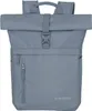 A studio shot of a blue roll-top backpack. Náhľad obrázku produktu