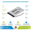 Akku kompatibel mit BARNES NOBLE PR-285083 - Li-Polymer 1500mAh Produktbild-Vorschau