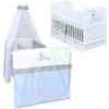 Baby-Delux Babybett Kinderbett Gitterbett Natalie Prince Produktbild-Vorschau 1
