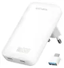 4smarts Netzladegert FlatPlug Slim Dual 65W GaN 2C. wei Produktbild-Vorschau 1