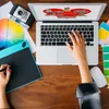 Leipziger Wahrzeichen Comic Souvenir Magnet mit Herz Produktbild-Vorschau 5