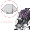 Winddichter Regenschutz für Kinderwagen, transparent, für Produktbild-Vorschau 11