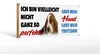 Holzschild Tier Spruch 27x10cm mein Hund liebt mich Produktbild-Vorschau 1