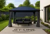 Pavillon Gartenpavillon 3x4 Taneo anthrazit aus Aluminium Produktbild-Vorschau 8