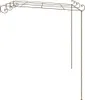 vidaXL Zahradní pergola Antique Brown 4x3x2,5 m Železo Náhled obrázku produktu 3