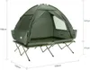 SoBuy OGS32-II-L-GR Feldbett mit Zelt 2 Personen 4in1 Zelt Produktbild-Vorschau 3