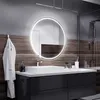 Runder Spiegel mit LED - London - 110 cm Produktbild-Vorschau 11