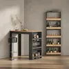 Table de bar Livinity Regusa Chêne doré/anthracite Voir les images du produit 4