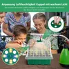 Growbox Pflanzenlampe Vollspektrum Sonne,Anzuchtkasten Produktbild-Vorschau 4