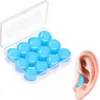 INF 12er-Pack schallisolierende Silikon-Ohrstöpsel Blau Produktbild-Vorschau 1
