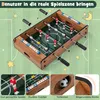 Mini Tischkicker aus Holz, Fußballtisch mit 12 Kicker und 2 Produktbild-Vorschau 2