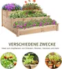 Outsunny Hochbeet 3-stufige Pflanzenbeet Blumentreppe für Produktbild-Vorschau 6