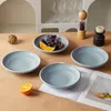 Teller set 4pcs Ø22 cm Keramik Suppenteller Speiseteller Produktbild-Vorschau 3