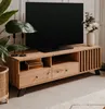 TV Lowboard "Madem" Flat-TV Unterschrank in Eiche Artisan Produktbild-Vorschau 1