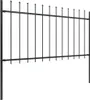 vidaXL Gartenzaun Woerden mit Speerspitze Stahl 181 x 100 Produktbild-Vorschau 1