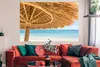 MuchoWow® Poster Sonnenschirm - Strand - Meer - Tropisch Produktbild-Vorschau 2