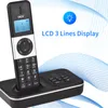 BISOFICE D1002 TAM-T Bezdrátový telefon se 3 sluchátky a Náhled obrázku produktu 3