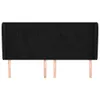 vidaXL Kopfteil mit Ohren Schwarz 203x23x118/128 cm Samt -  Produktbild-Vorschau 15