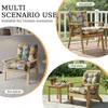 Ensemble de 2 chaises de jardin, dossier haut, avec Voir les images du produit 9