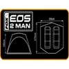 Fox EOS bivvy 2 man 275x300x150cm Karpfenzelt Produktbild-Vorschau 8