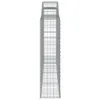 Gabionen mit Hochbogen 13 Stk 300x30x120/140cm Verzinktes Produktbild-Vorschau 5