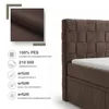 ELVORA DESIGNE Boxspringbett 180x200 cm BOLD mit Produktbild-Vorschau 6