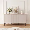 Commode trois portes NAVANI 160 cm Sideboard façades Voir les images du produit 5